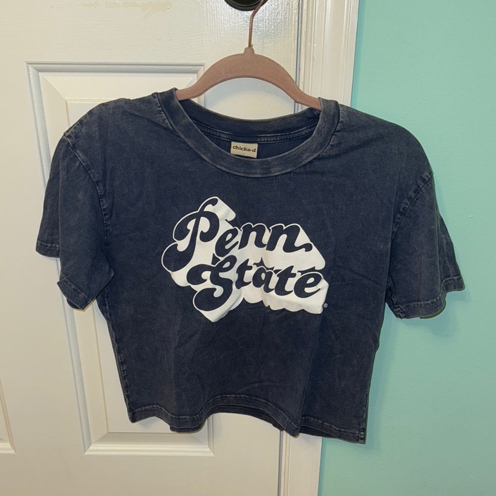 Chicka-d Women's Blue Penn State Graphic Tee